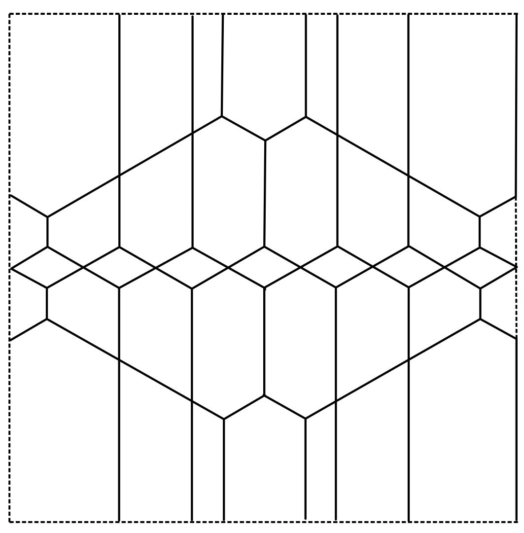 Maximal conductance \(\mathbb{Z}^2\)-periodic network (full rank)